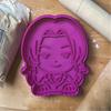 3D Printed Cookie Cutter & Stamp Set PLA Baking Mold for Themed Cookies Fondant Chocolate Easy-Release Party Dessert Molds