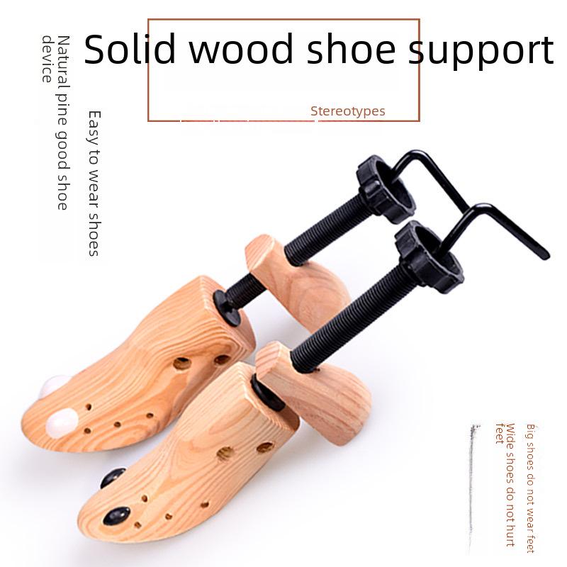

Adjustable Pine Wood Shoe Stretcher and Shaper L 42-46 / 432g