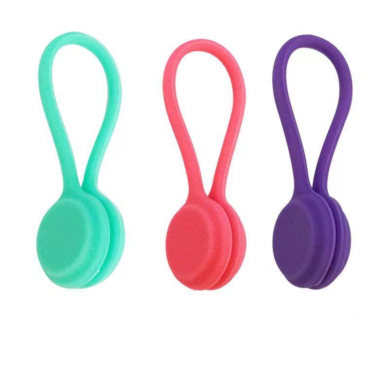 3Pcs/Pack Earphone Cord Winder Cable Holder Organizer Clips Multi Function Durable Magnet Headphones Winder Cables Drop Shipping