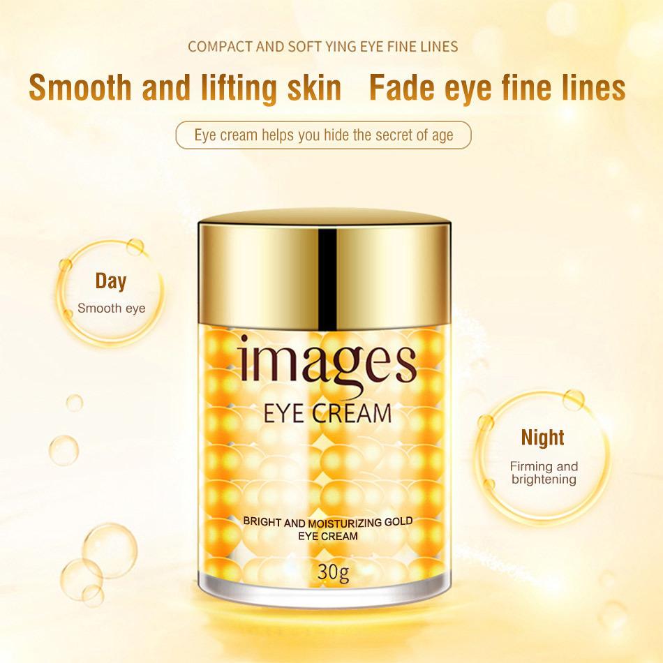 Hydratisierende Goldene Augencreme Feuchtigkeitsspendend und Nährend Hydratisierende Effekte - 30gx1 Flasche