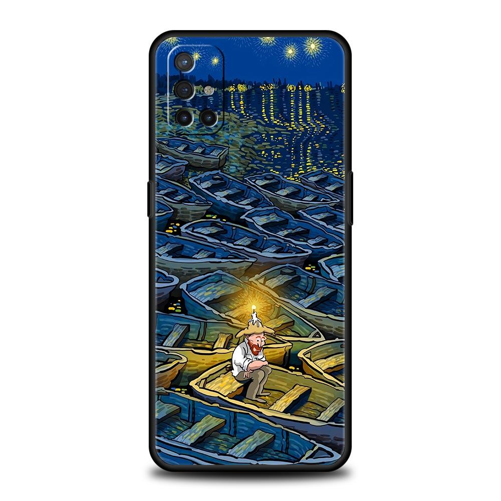 Phone Case For OnePlus 12 11 10 9 Pro 9T 12R 10R 9R 9RT 10T 8T 8 7 6T 7T Nord 2T CE 2 5G N10 Cover Retro Van Gogh Oil Painting