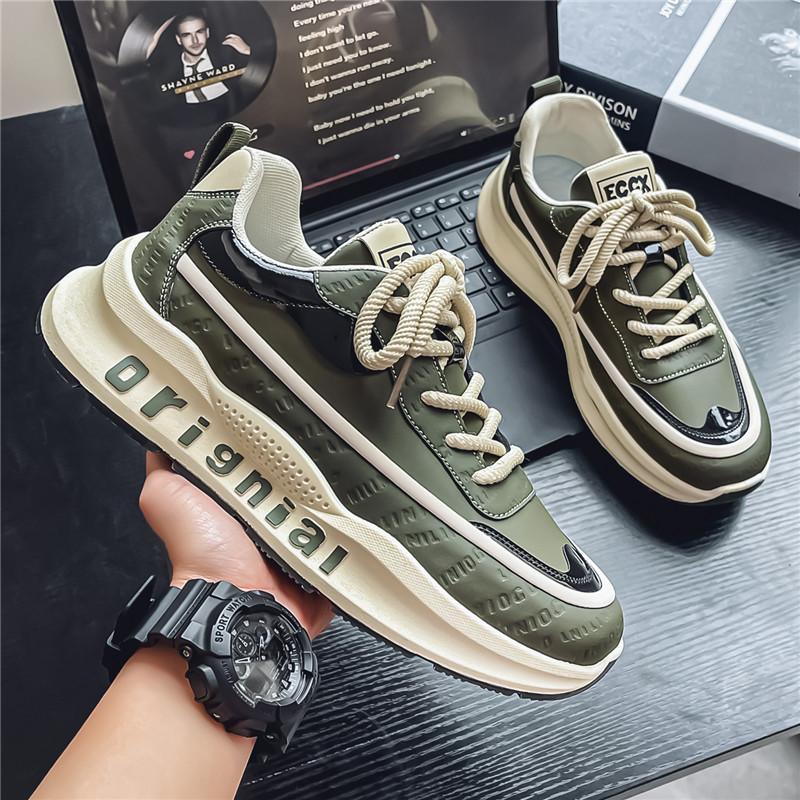 Fashion Trendy Men Sneakers 2025 New Spring Versatile Men's Casual Sports Shoes Outdoor Anti Slip Trainers Athletic Sneakers