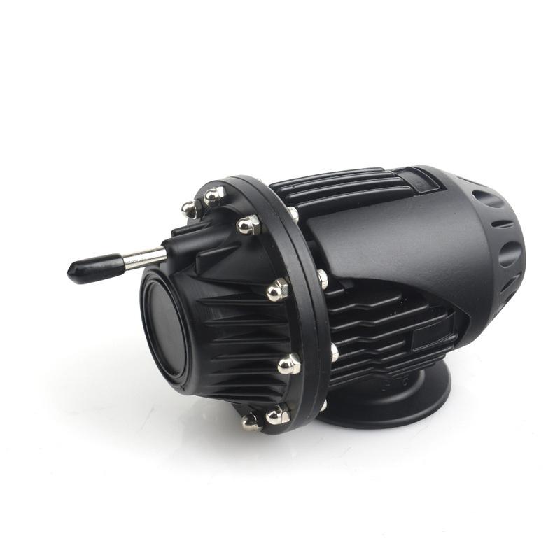 New Universal SQV 4 Turbo Blow Off Valve for HKS VI SSQV BOV Aluminum Pull-Type With Adapter Black Silver