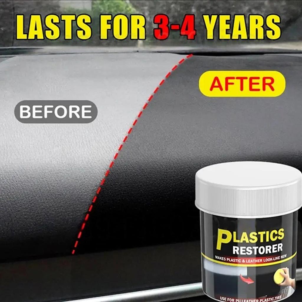 150g Car Plastic Parts Restorer Plastic Crystal Coating Plastic Parts Renovation Coating Revitalizing Coating Agent