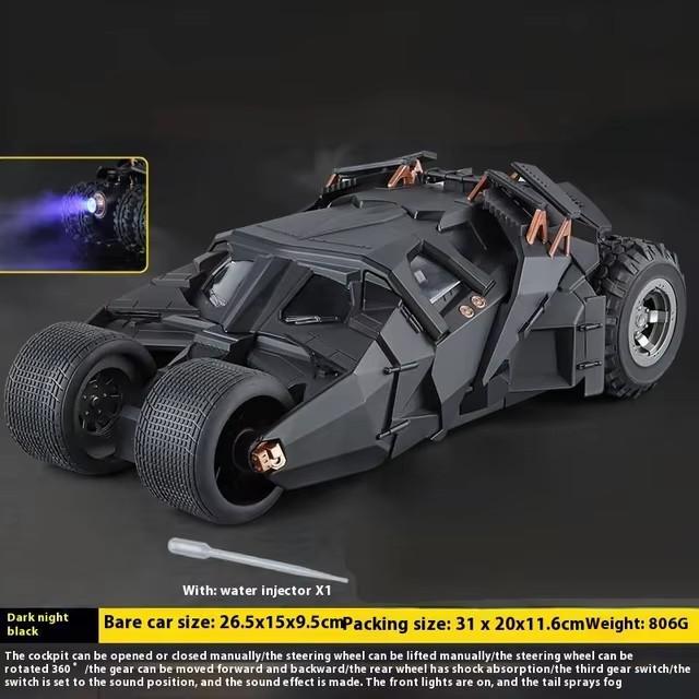 1:18 Batmobile 1995 Alloy Car Diecasts & Toy Vehicles Car Model Miniature Scale Model Car Toys For Children