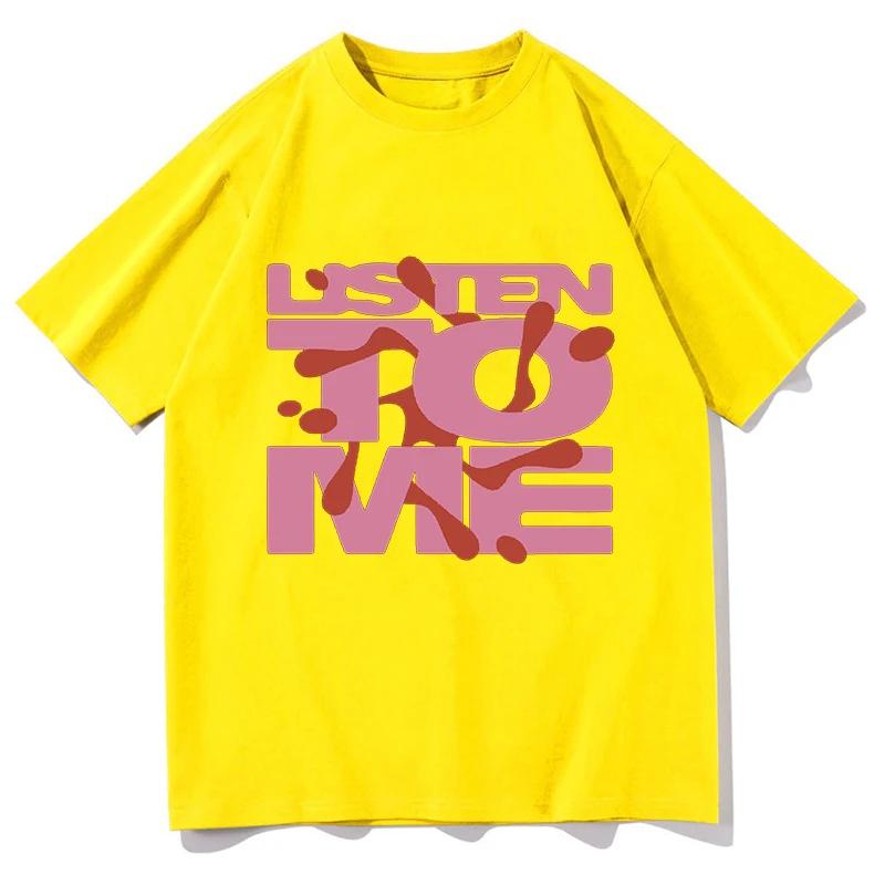 Lost Frequencies CIEL Radio Cargo Listen To Me Tshirt Hip Hop Unisex Streetwear Short Sleeve Cotton Fashion TShirt Clothes Tops