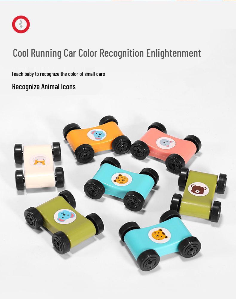 Gliding Track Car: Educational Inertial Toy for Kids 1-6 Years