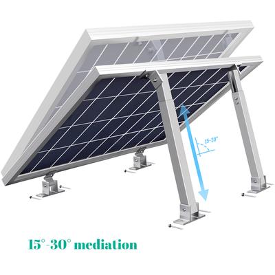 Solar Panel Mount Support Aluminum Alloy Tilt Bracket Adjustable Solar Panel Mounting Bracket Kit For RV Roof Boat