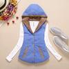 Autumn and Winter Coral Velvet Fashion Cotton Vest Women's Slim Shoulders Cotton Horse Jacket Plus Size