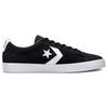 Converse Cons PL Vulc Pro Comfortable and Casual Non-slip and Wear-resistant Lightweight Low-top Board Shoes Unisex Black and White