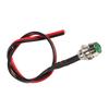 4 Pcs 12v 8mm LED Panel Pilot Dash Warning Light Indicator Lamp Car Van Green