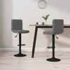 Day and Night - Day and Night Kitchen Stools 2 Units Dark Gray Velvet