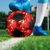 1 Stück Cristiano Ronaldo Legende Größe 5 Fußball PrahaHallenfußball Ball Bunt Alle Altersgruppen Maschinengenäht PVC Wettkampfbereit Langlebig Hoher Rückprall