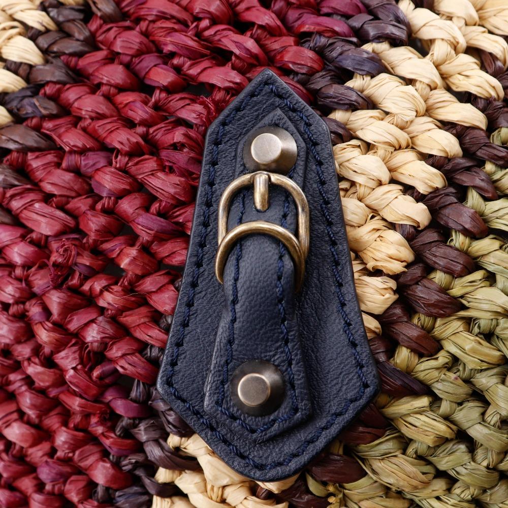 BALENCIAGA Basket bag Tote Bag Raffia/leather Women Used