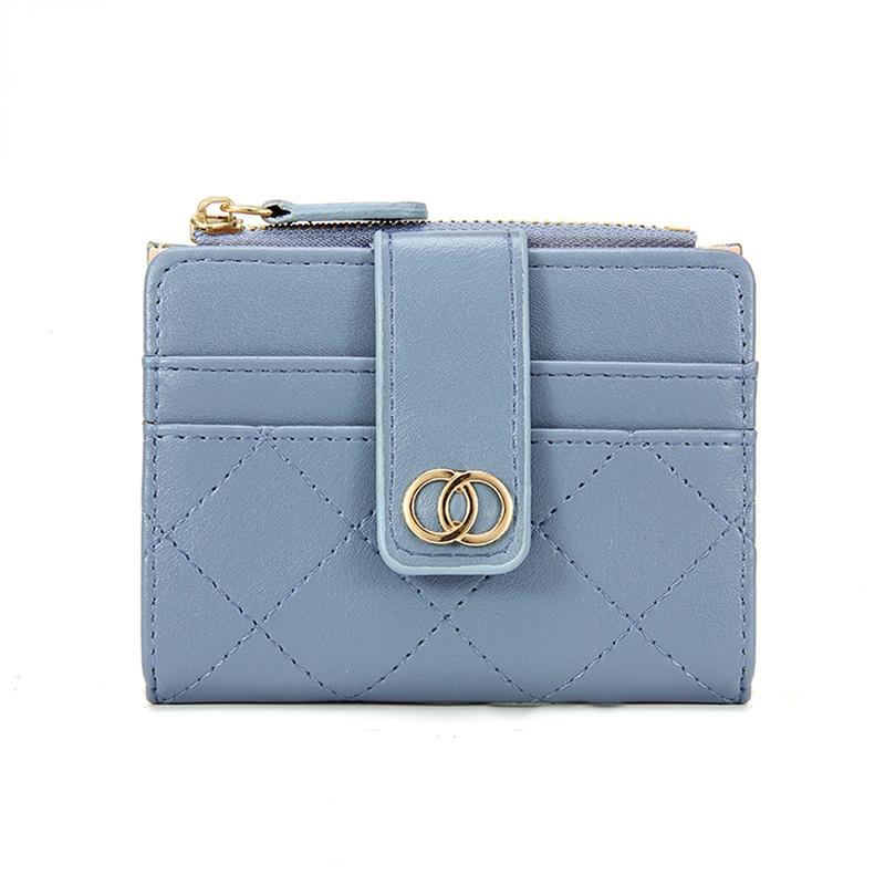 Women Wallets PU Leather Female Purse Mini Multi-Cards Holder Coin Short Wallets Slim Small Wallet Zipper