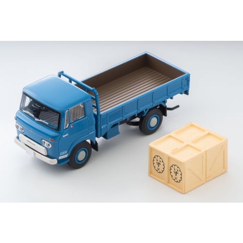 Tomytec Tomica Limited Vintage 1/64 Scale LV-191b Isuzu Elf High-Floor Platform Blue 1966 Model (Finished)
