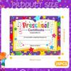 Yisong 35 Pcs Preschool Diploma, Colorful Preschool Graduation Award Certificate Classroom Activities Certificate for Kid Student Teacher Preschool
