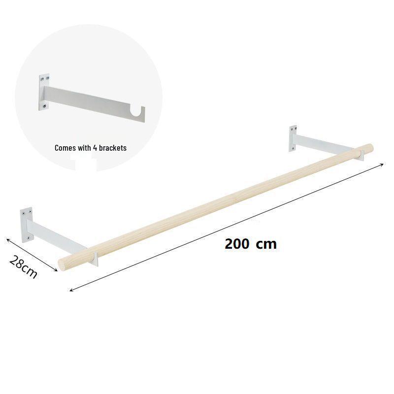 Wall-Mounted Clothes Rack for Underwear, Pants, and Children's Clothing