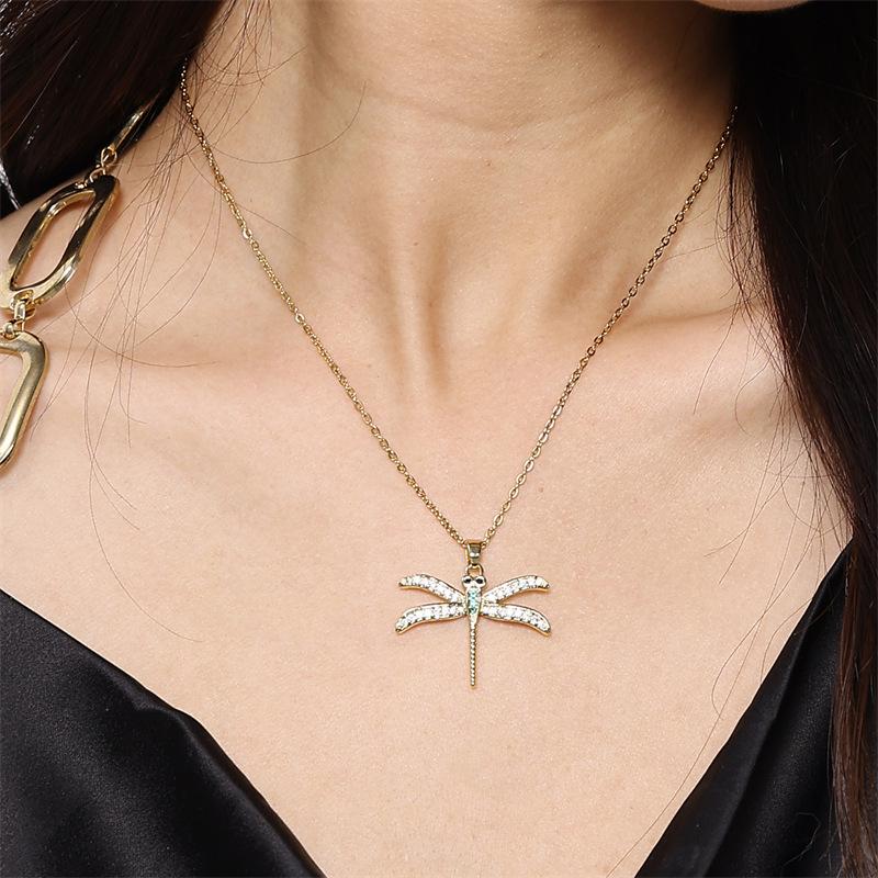 Design Animal Unique Zodiac Pendant Necklace With Zircon Stone  Fashionable O Chain Necklace For All