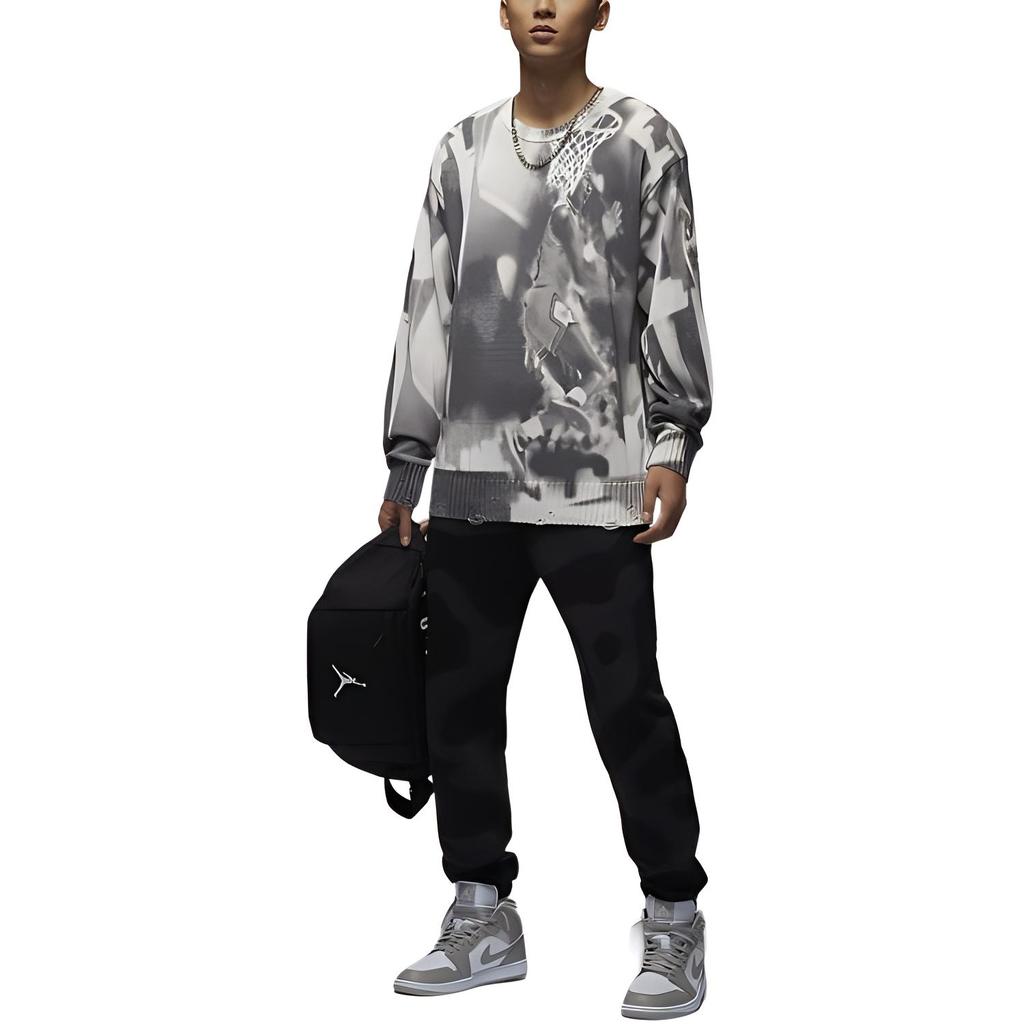 Jordan Sportlich Lässig Basketball Pullover Langarm Hoodie Herren Hoodies HQ1636-133