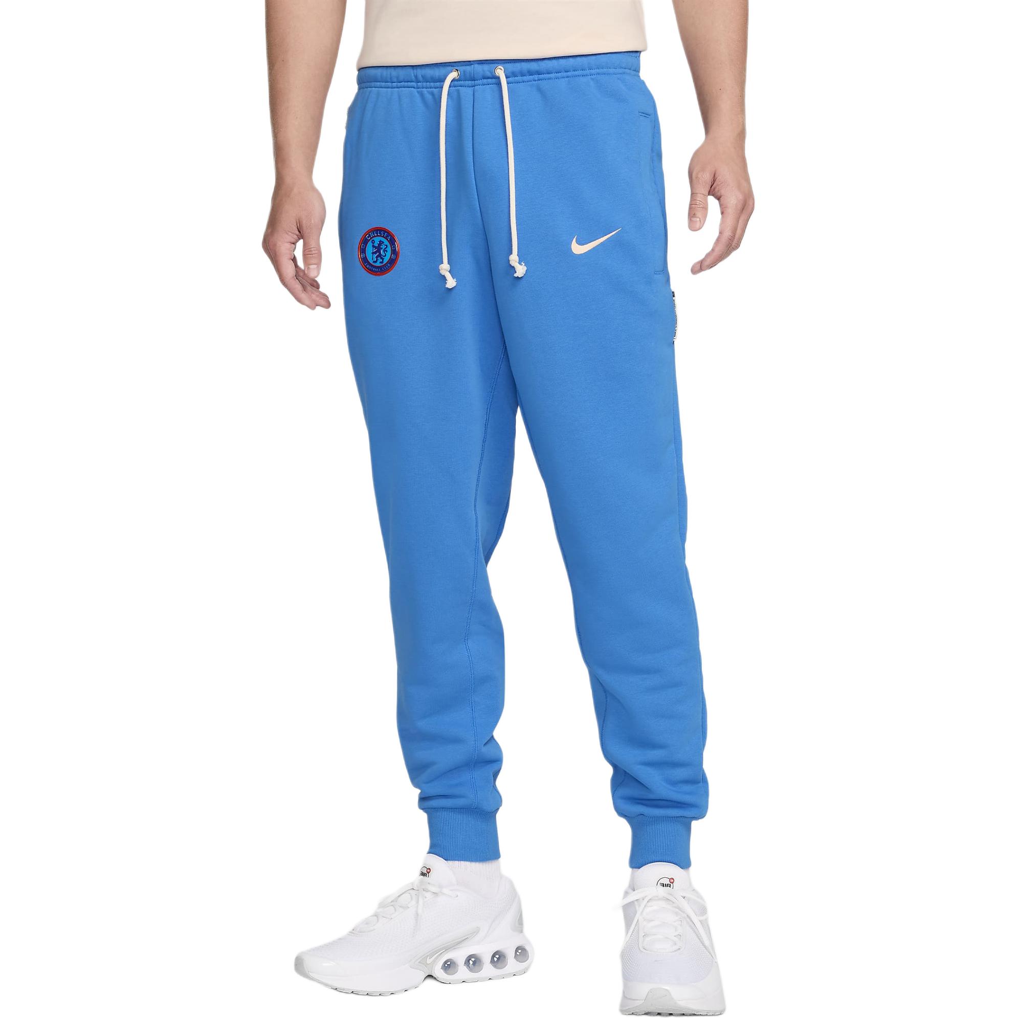 

Nike Dri-Fit Chelsea Football Club Lace-Up Casual Sports Pants Men Bottoms Light-Photo-Blue FQ3075-435 M