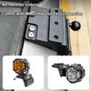 For Jetour T2 A-Pillar Dual Lamp Quick-Release Bracket Hood Auxiliary LED Spotlight Bracket Modification Accessory