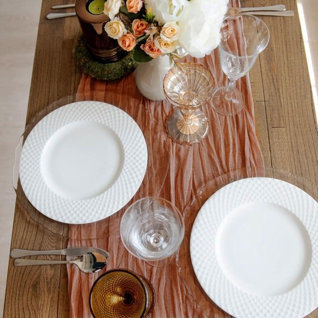 6 Pack Green Table Runner Wedding Banquet Boho Wedding Baby Bridal Shower Decor Table Runner Holiday Banquet Luxury Tablecloth