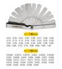 Samcos Thickness To Stainless Thickness Gap Measurement Tool Gauge, 32-Piece Set, 0.02mm 1mm, Steel, Gauge, Gauge, Thickness/Thinness