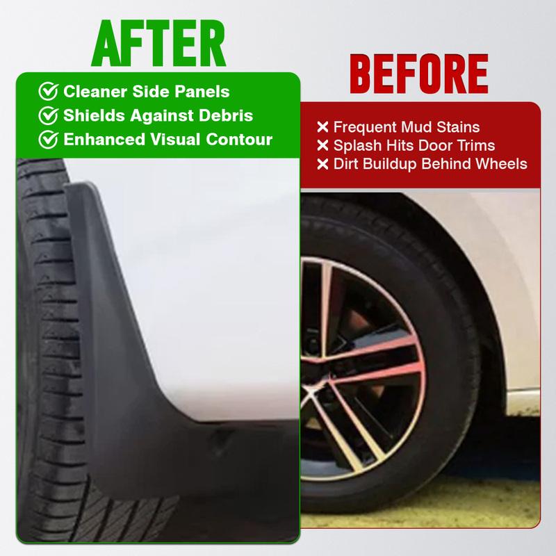 Mud Flaps Front Rear Mudguards for BYD Sealion 6  2024 2025 Black Mud Guards Car Anti-Sand Guard Protector