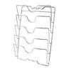 Neu 1 stücke 5-Schicht Topf Deckel Halter Lagerung Organizer Wand Tür Montieren Racks Regal