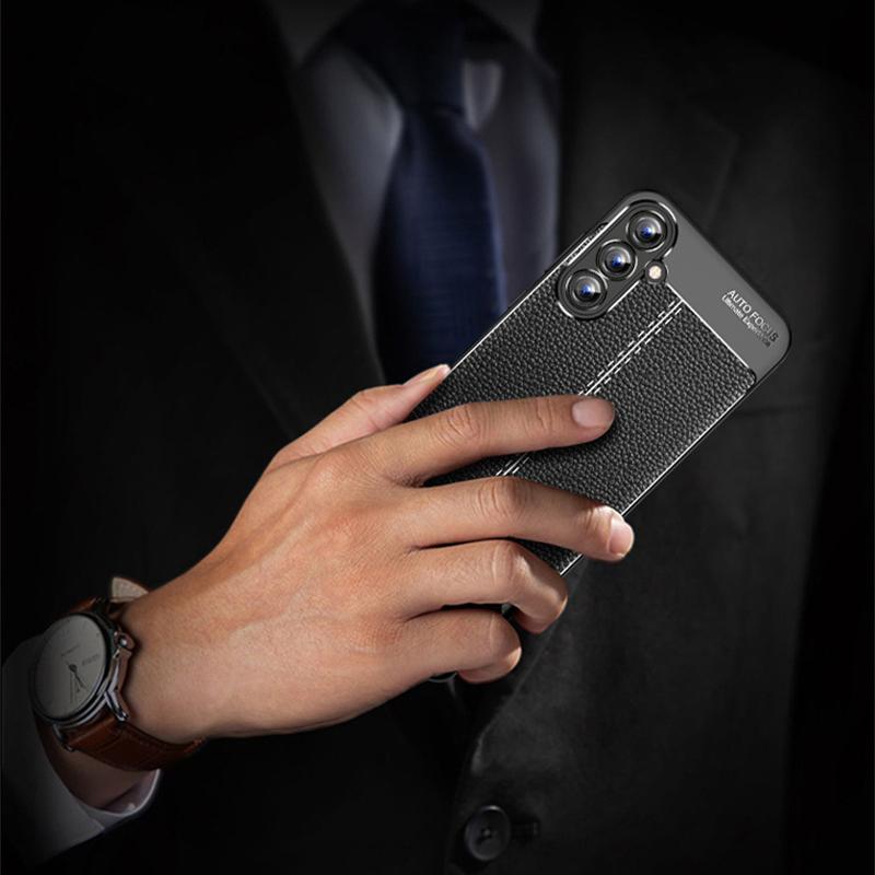 For Samsung A55 Case Cover Samsung A55 5G Capas New Phone Bumper Back Shockproof TPU Soft Leather For Fundas Samsung Galaxy A55