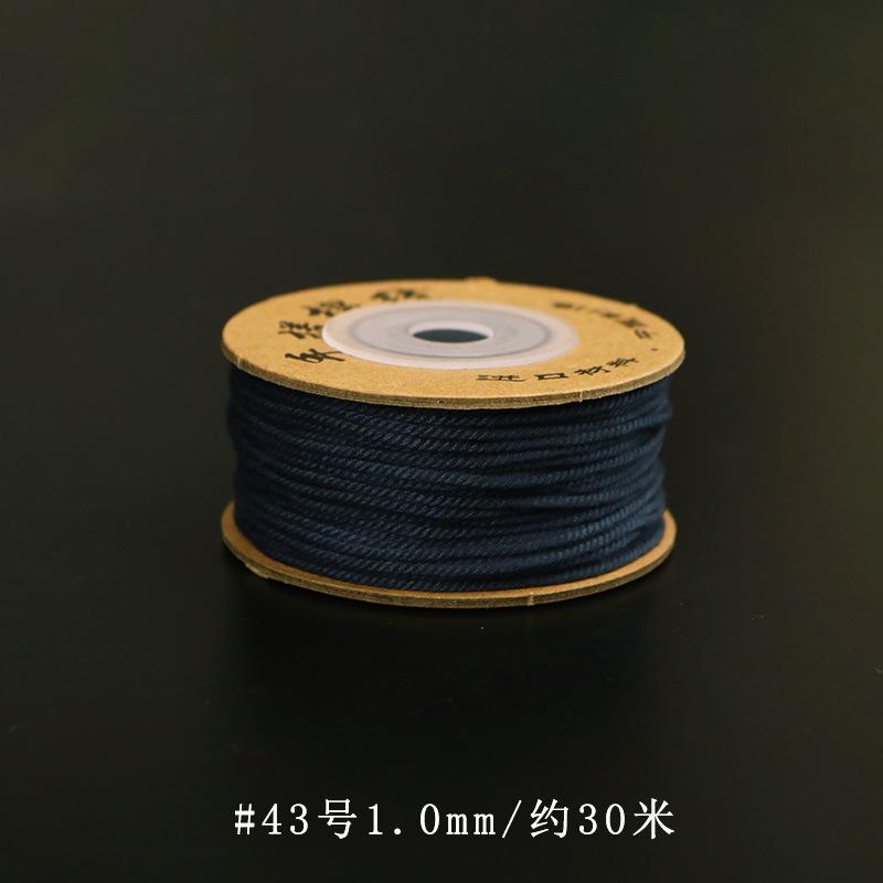Filo di Cotone Tibetano Strofinato a Mano, Braccialetti Intrecciati a Mano, Stelle Luna, Perle Bodhi Buddha, Nappe, E Fili da Gioco