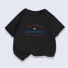 Summer Boys' 100% Cotton Girls' Fashionable, Comfortable, Breathable and Soft Simple Short-sleeved Style