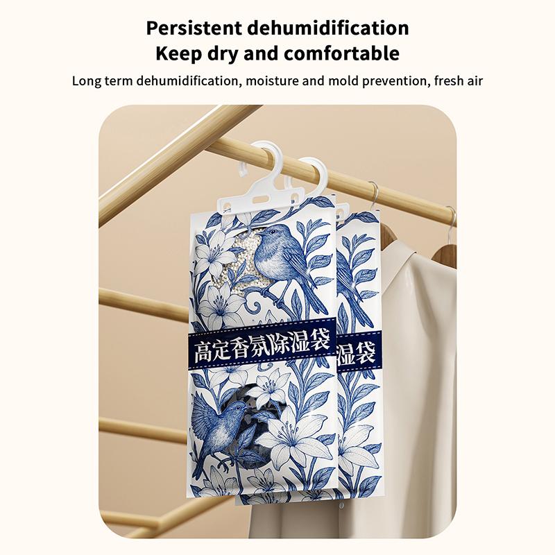 Closet Humidity Absorber Moisture Absorbing Bag Scented Humidity Remover Packs For Dormitory Apartment Dehumidifier Bags