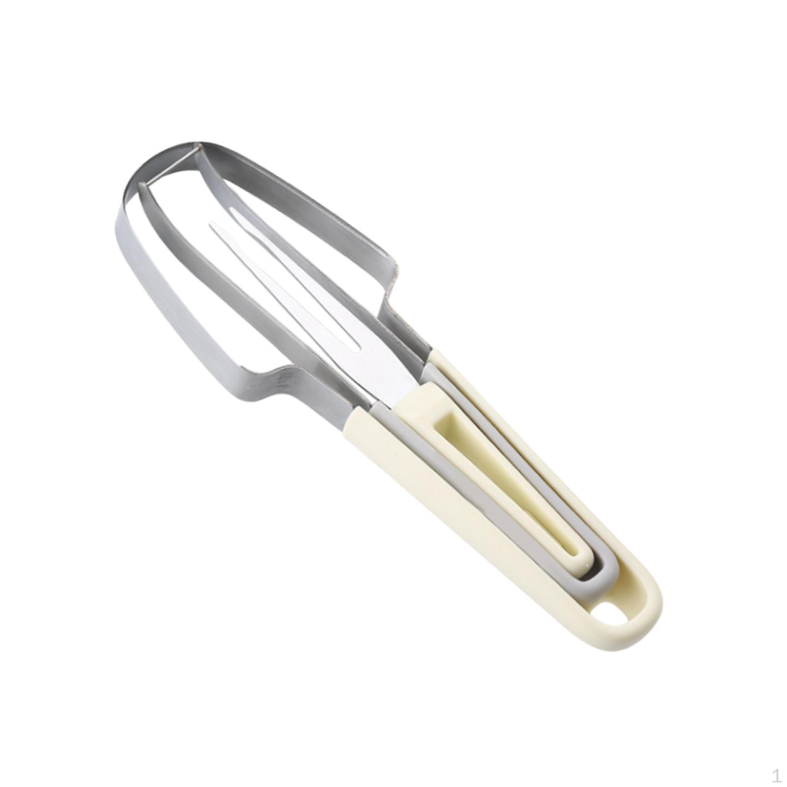 

Fruit Cutter Watermelon 3 in 1 Parties Portable Summer Home Kitchen Gadget Slicer бежевий