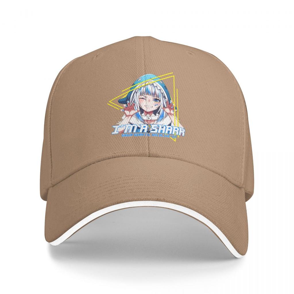 Baseball Caps Idol Showdown Hololive Gawr Gura Customized Men Women Casual Spring Caps