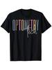 Men's Vintage Optometry Tech Graphic TShirt Heavyweight 180gsm Tee for Optometrists Ophthalmologists Eyecare Professionals Black Retro Eye Care Shirt