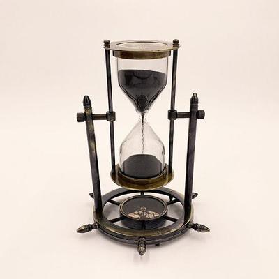 Nautische Sanduhr Kompass Timer