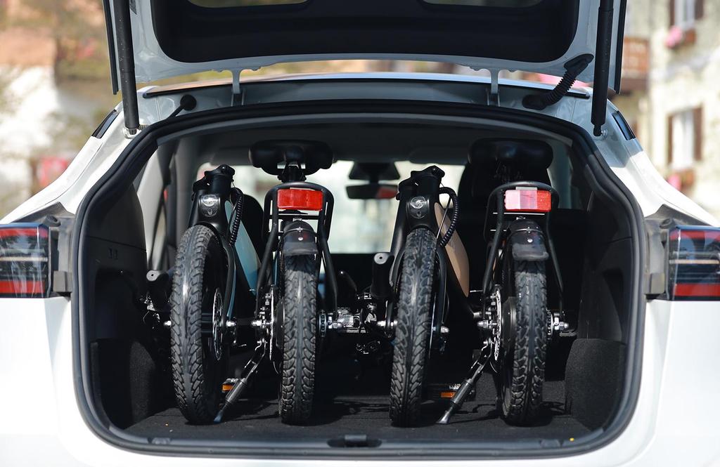 DYU C2 Electric Bicycle 350W Motor, 48V 7.5Ah Battery, 16 Inch Tires, Range 45KM, Foldable, Folding E-Bike