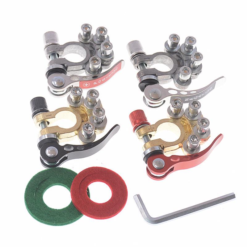 Zinc Alloy Car Battery Terminal Quick Release Clamp with Multiple Wiring Ports