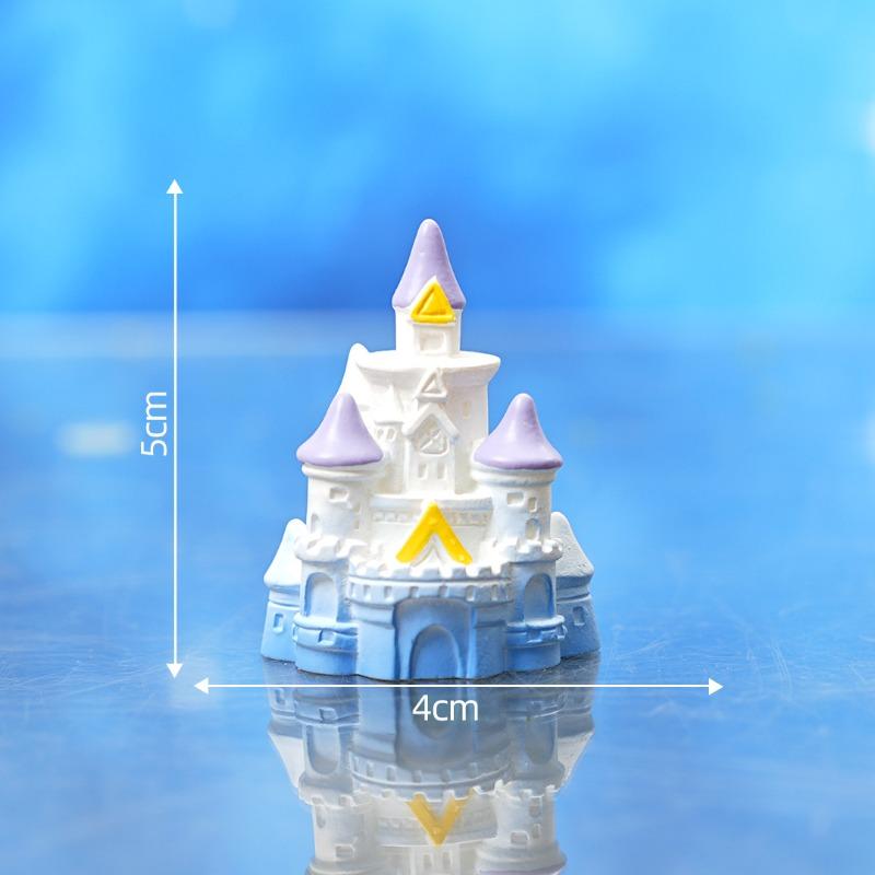 Dream Star Bright Moon Castle Small House Decorative AccessoriesMicro-landscape Small Ornaments