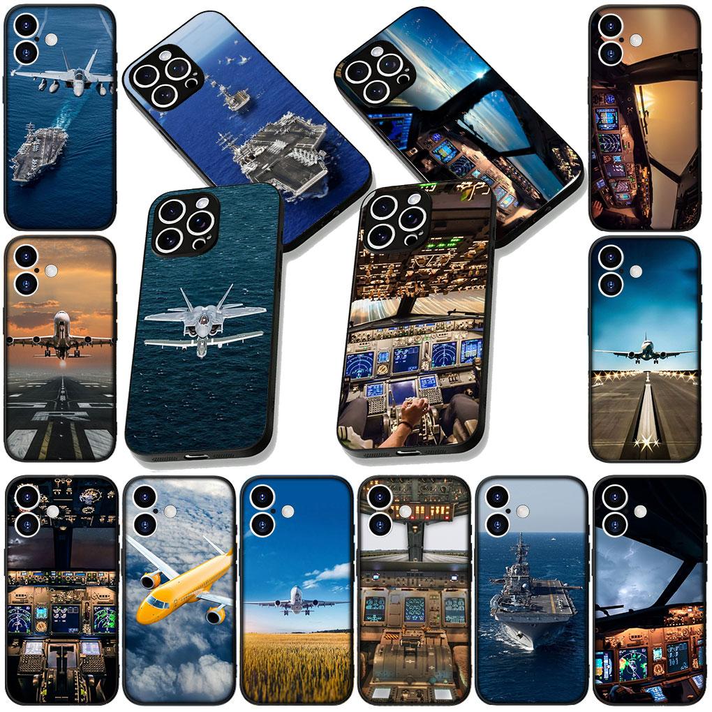 Aircraft Travel Casing Phone Cover for Xiaomi Poco C75 C65 C71 C85 X7 X6 X5 M6 M7 F7 F8 Ultra F6 Pro Soft Case