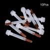 10Pcs Disposable Replacement Brush Plastic Nail Brush Tools  Nail Art Brush Applicators