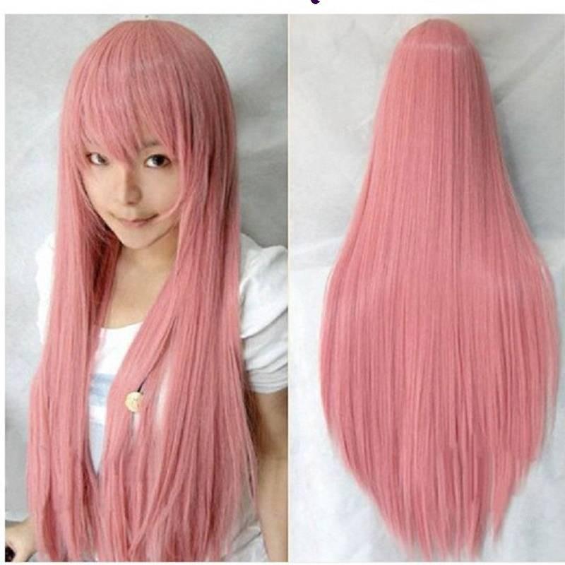 80cm Lange Wellenperücke in Lebhaften Farben Hochtemperaturfaser Ideal für Cosplay-Veranstaltungen