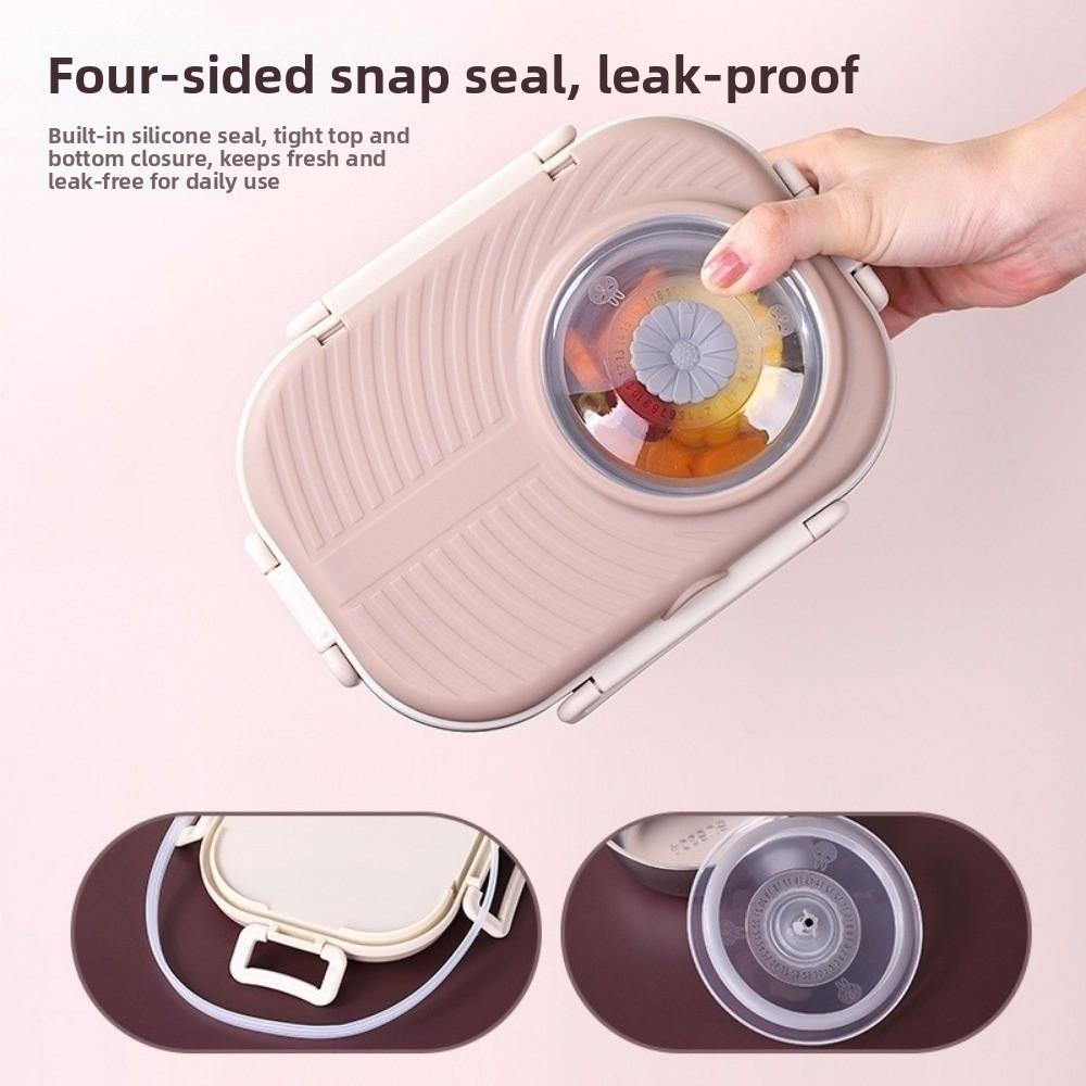Sealed Thermal Lunch Box Leak-proof Food Container Multipurpose Fresh-keeping Box  Camping
