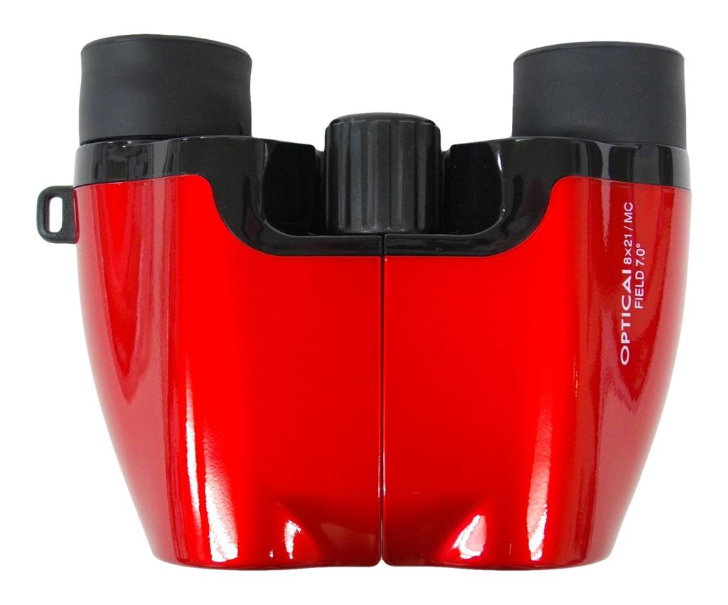 NASHICA Binoculars OPTICAI Porro Prism Red 502070 8x21-MC