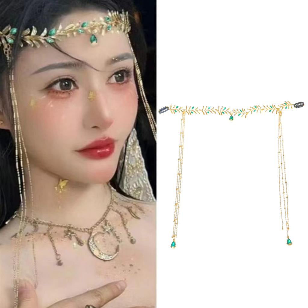Elegant Ancient Style Tiaras with Tassels Unique and Elegant Hair Accessories with Tassels Beautiful Headband for Women