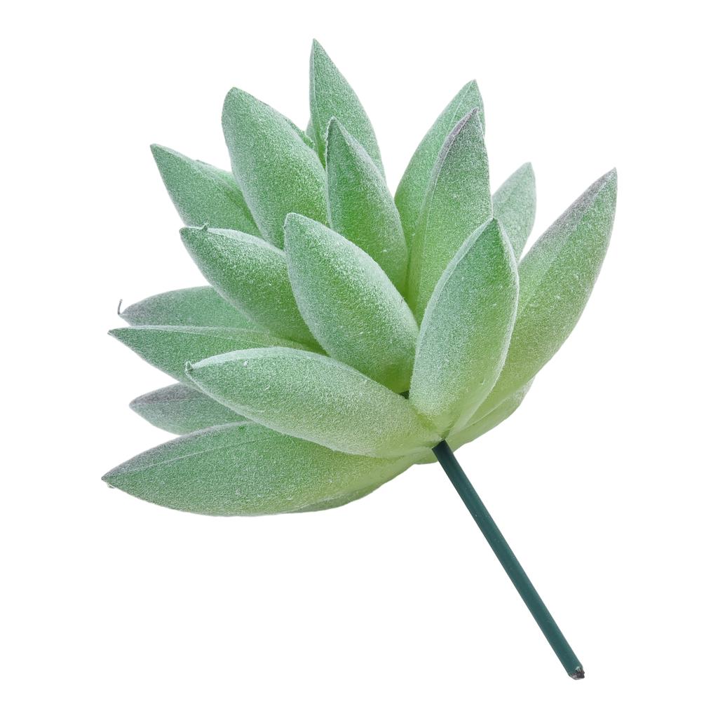 Simulated Succulent Flocking Garden Home Plant Flower Head