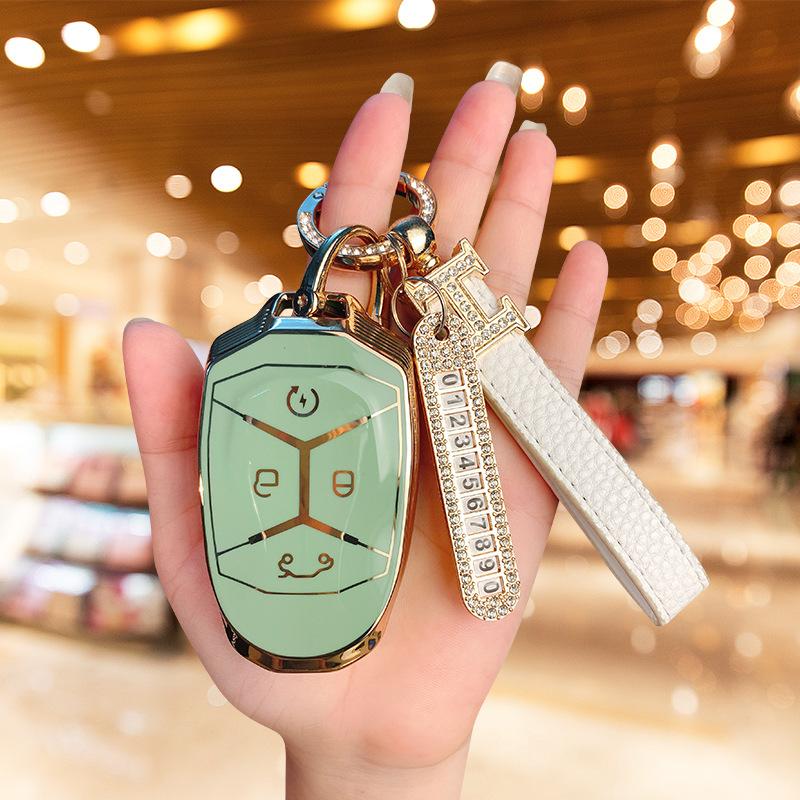 Dedicated to Lynk & Co 03 key set 2021 new car 02/01 shell buckle all-inclusive high-end decorative car creative men and women