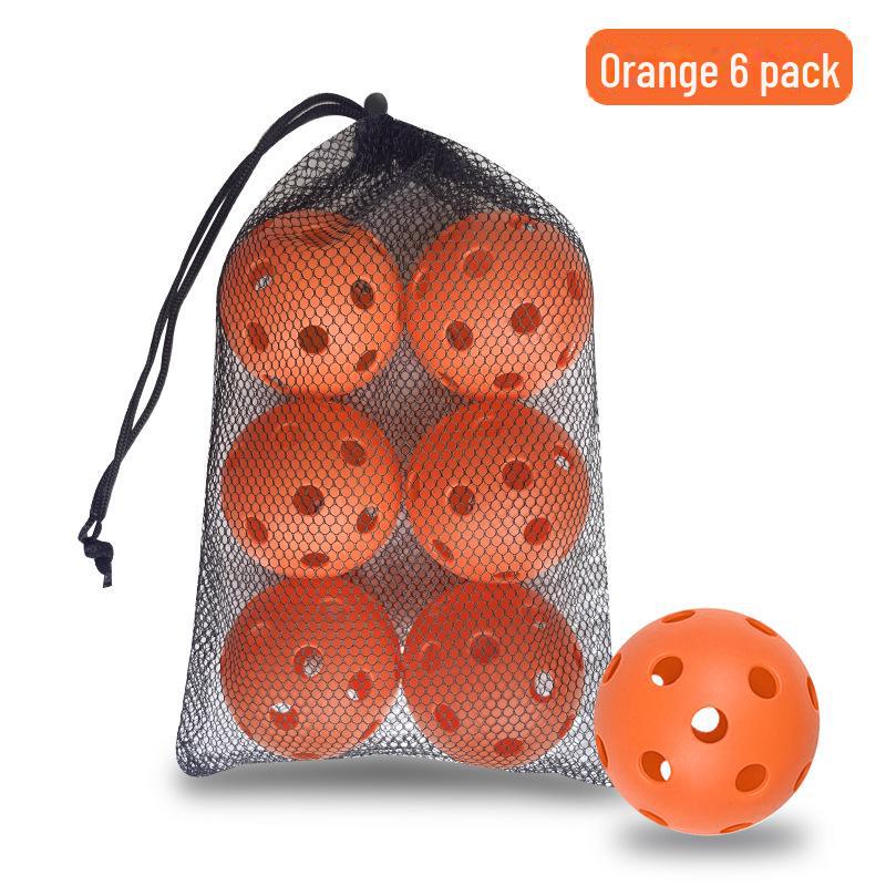 Dual Use 72mm Pickleball with 26 Holes for Indoor & Outdoor Practice